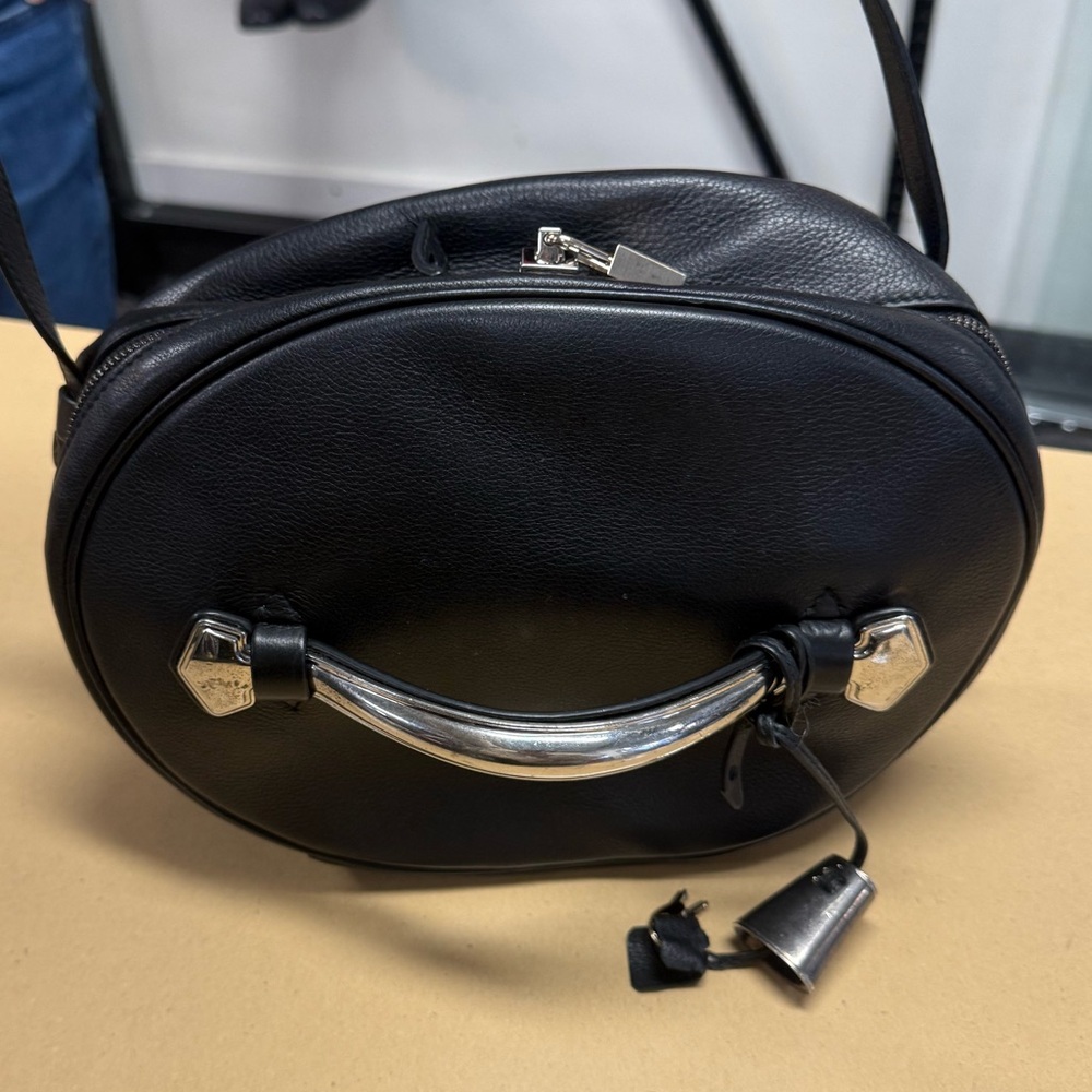 Black Balenciaga Leather Women's Bag - crossbody and top handle